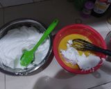 Foto langkah ke 8 dari resep Keto Cheesy Chiffon Cake Sugar & Gluten Free #Ketopad.