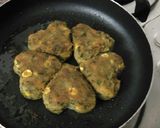 A picture of step 4 of Spinach Corn Potato Cutlets.