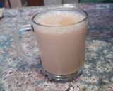 A picture of step 4 of Masala chai / masala tea.