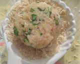 A picture of step 3 of Aloo kay cutlus.
