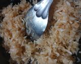A picture of step 3 of Mooli ke parathe.