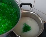 Foto langkah ke 3 dari resep Pudding (ala) Cendol.