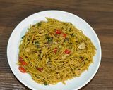 Foto langkah ke 3 dari resep Mie Tumis Telur.