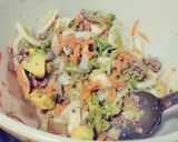 Foto del paso 3 de la receta: Ensalada fresca con atún 🐟 fácil y rápida!!!
