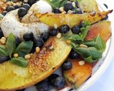 Foto del paso 5 de la receta: Ensalada de melón a la plancha con mozzarella