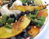 Foto del paso 5 de la receta: Ensalada de melón a la plancha con mozzarella
