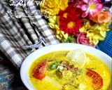 Foto langkah ke 8 dari resep Soto Betawi (versi pedas).