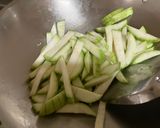 絲瓜九層塔炒蛋的食譜步驟4照片