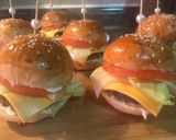 A picture of step 9 of Hamburger buns.