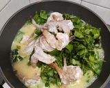 Foto langkah ke 4 dari resep Gulai Daun Pakis Udang.