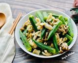 秋葵百合的食譜步驟6照片