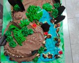 Foto del paso 5 de la receta: Tarta Jurassic World personalizada