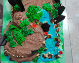 Foto del paso 5 de la receta: Tarta Jurassic World personalizada