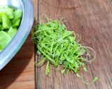 Foto del paso 1 de la receta: Tirabeques con setas