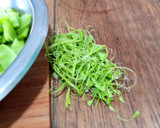 Foto del paso 1 de la receta: Tirabeques con setas