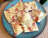 Foto del paso 6 de la receta: Raviolis rellenos de higo y queso ricota
