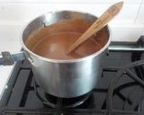 Foto del paso 7 de la receta Flan de chocolate negro