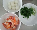 Hình bước làm 1 của món Mì hoành thánh