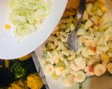 A picture of step 5 of Pasta fruit salad 🥗.