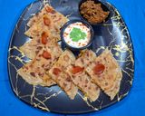 A picture of step 4 of Aloo Paratha.