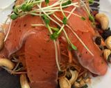 Hình bước làm 3 của món Salad cá hồi