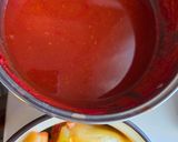 Csicseriborsós töltött paprika recept fázis 3 fotója