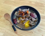Hình bước làm 3 của món Canh Nấm Lộc Nhung Tim Heo