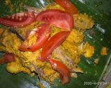 Foto langkah ke 3 dari resep Pepes tongkol asam pedas.