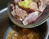 A picture of step 2 of Chicken qorma.