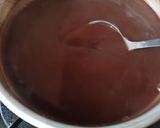 Foto langkah ke 3 dari resep Puding coklat strawberry jelly.