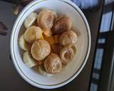 Mini pancake fruit bowl recipe step 3 photo