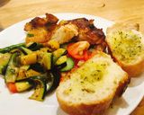 A picture of step 5 of Garlic bread.