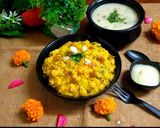 A picture of step 5 of Gobindobhog rice vegetable khichdi.