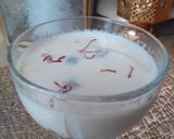 A picture of step 4 of Elaichi saffron milk.