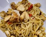 Foto langkah ke 4 dari resep Spageti aglio e olio simple.