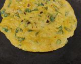 A picture of step 5 of Jain methi thepla.