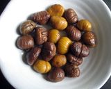 A picture of step 1 of Mock Marron Glacé.