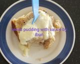 Foto langkah ke 7 dari resep Bread pudding with sauce.
