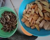Foto langkah ke 1 dari resep Balado jengkol teri jengki kriuk.