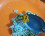 A picture of step 10 of Leftover tikki.