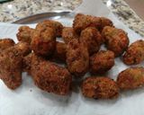 A picture of step 5 of Vegetable Manchurian Dry.