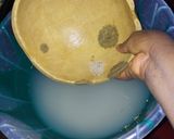 A picture of step 2 of Palm oil concortion rice.