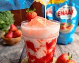 Foto langkah ke 4 dari resep Es sarang burung strawberry.