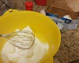 A picture of step 3 of Plain Cheesecake.