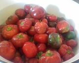 Darált paprika sóval tartósítva (télre) recept fázis 1 fotója
