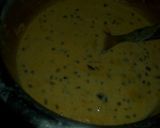 A picture of step 4 of Whole moong dal kheer.