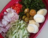 Gambar langkah 8 resipi Laksa Utara Cik Rose.
