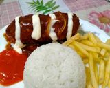 Foto langkah ke 8 dari resep Chiken gordon blue melted moza 👍👍.