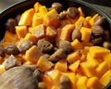 Une image de l'étape 2 de °velouté de butternut aux châtaignes °.