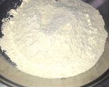 A picture of step 1 of Milk puri.